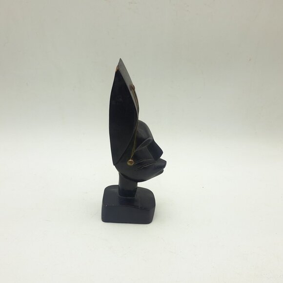 African Wooden Bust -Tikar - Picture 3 of 11